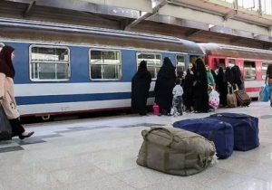 جابه‌جایی ۵.۹ میلیون نفر در بخش‌های جاده‌ای و ریلی تا ۶ فروردین