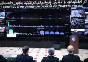بازدید دکتر پزشکیان از مرکز اطلاعات و کنترل هوشمند ترافیک پلیس راهور
