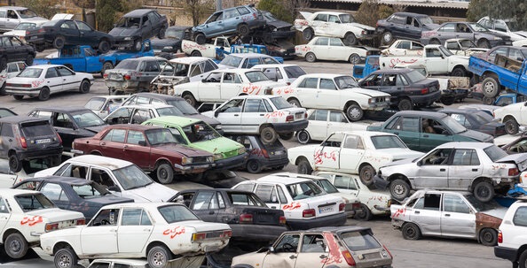 ۳۴۹ هزار خودروی فرسوده اسقاط شد