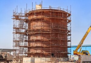 پیشرفت ۲۵ درصدی احداث مخازن تعادلی گوره – جاسک