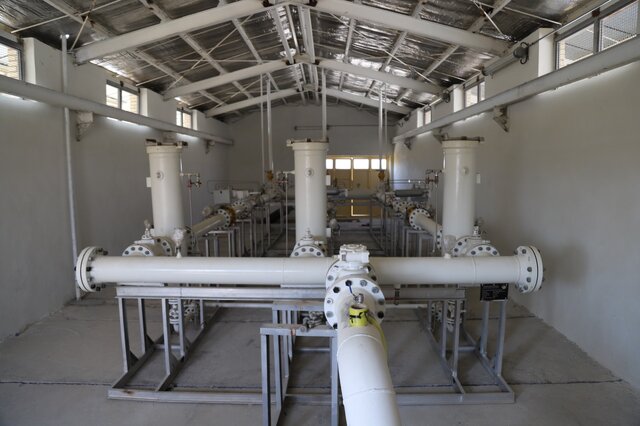 فاز دوم گازرسانی به منطقه ویژه اقتصادی لامرد به بهره‌برداری رسید